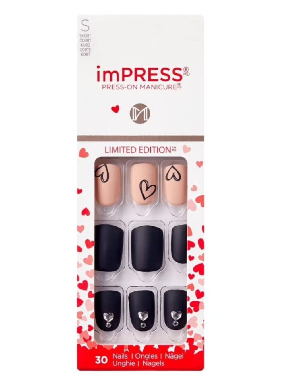 Kiss imPRESS The Night We Met Press on Nails Valentine's Day - S